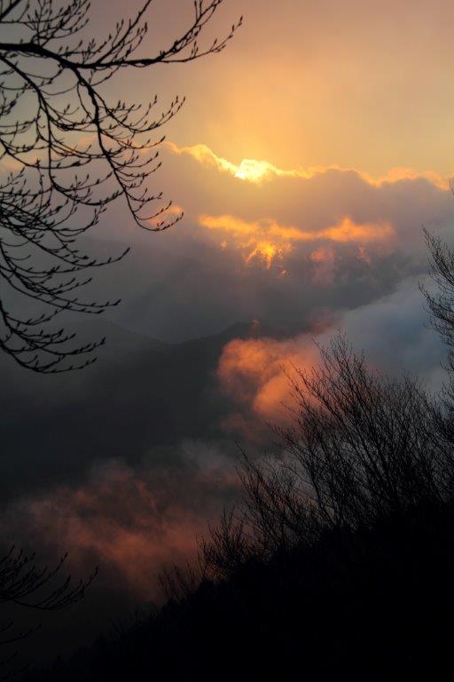 Alba al Parco Nazionale delle Foreste Casentinesi